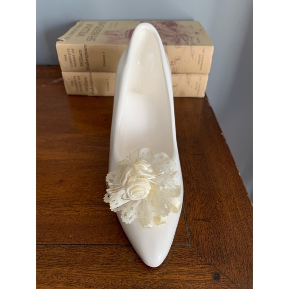 Vintage Enesco : ceramic heel shoe - Picture 5 of 14